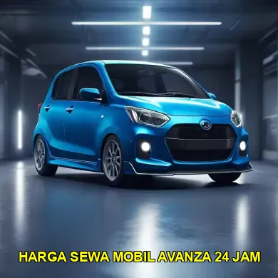 harga sewa mobil avanza 24 jam